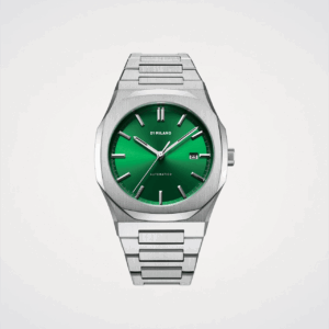 Montre automatique D1 Milano cadran vert acier inoxydable