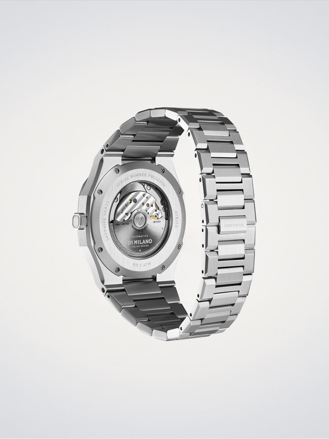 Montre automatique D1 Milano cadran vert acier inoxydable