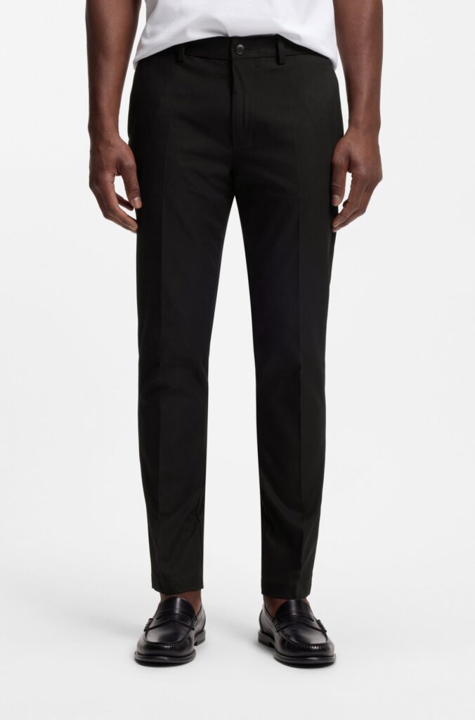 Pantalon casual en coton mélangé BOSS pour homme