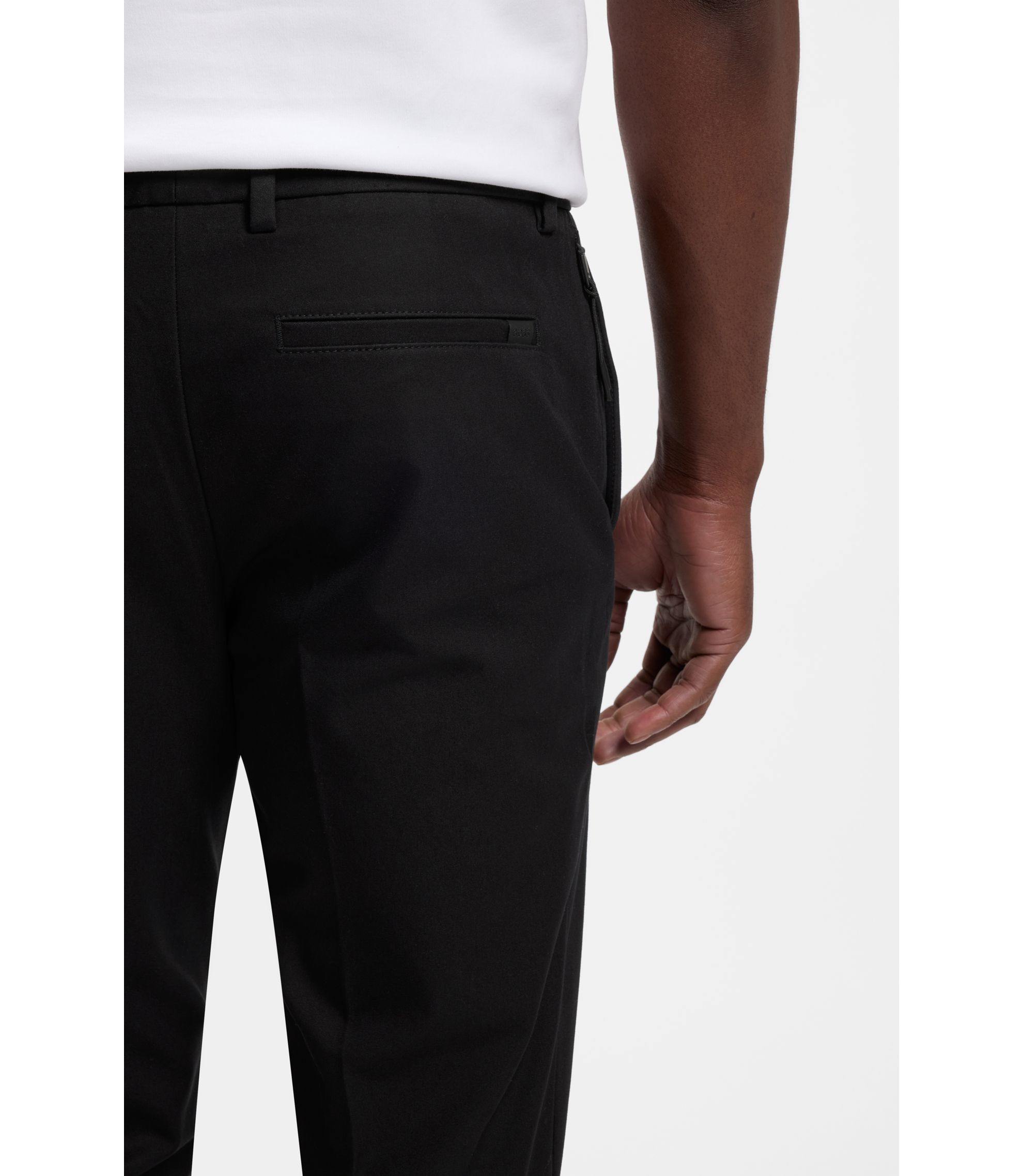 Pantalon casual en coton mélangé BOSS pour homme