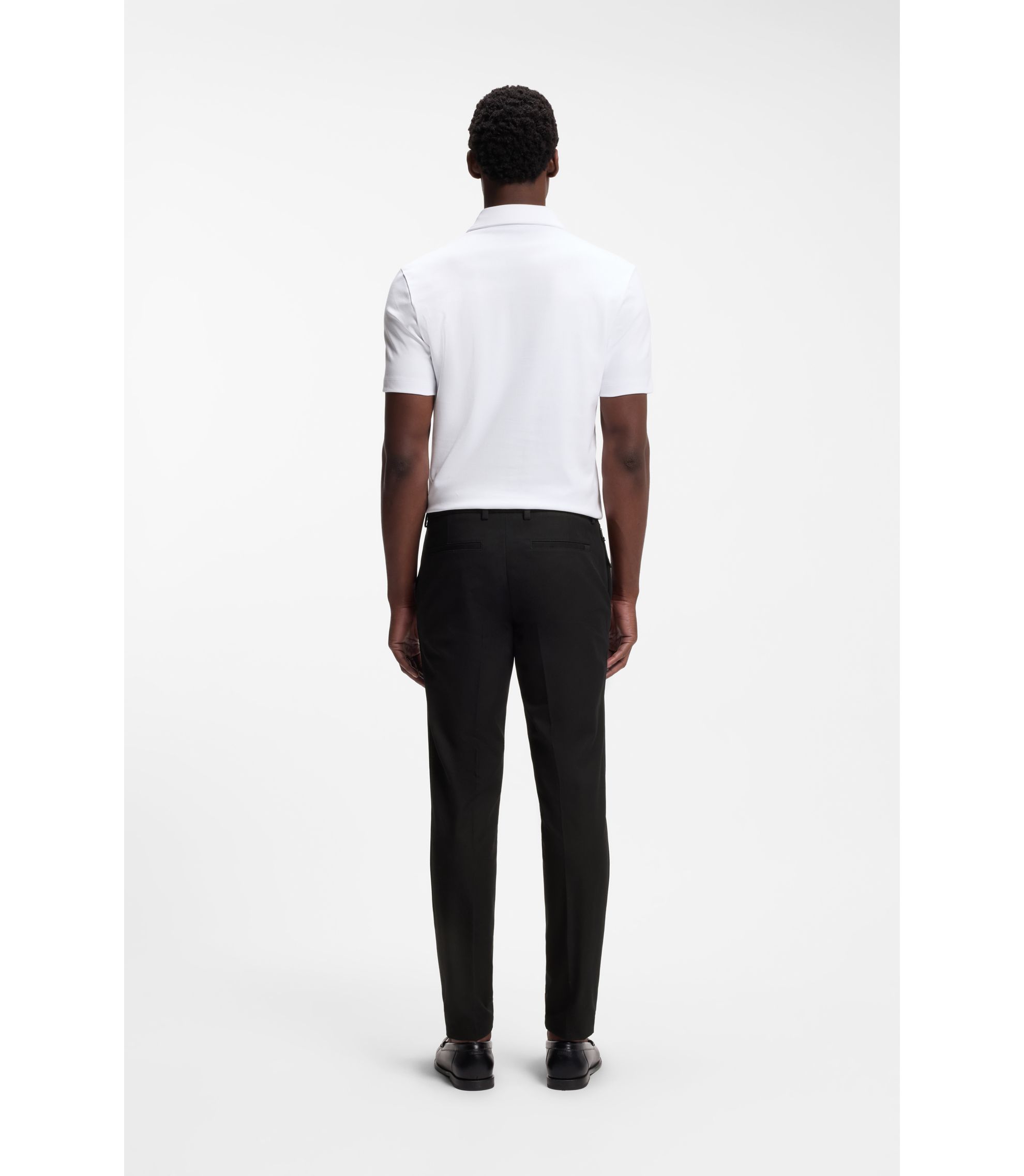 Pantalon casual en coton mélangé BOSS pour homme