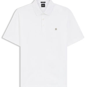 Polo en coton vert Hugo Boss
